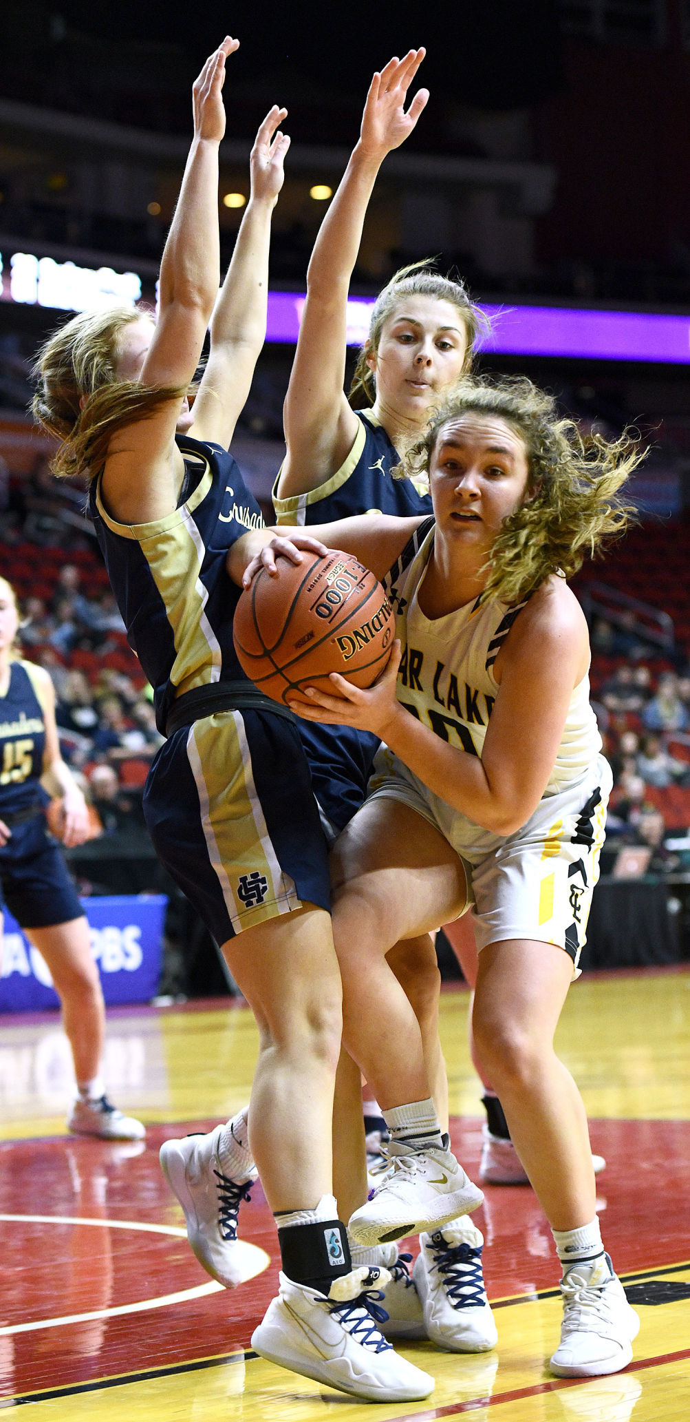 Heelan vs Clear Lake state basketball